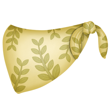 cartoon drawing of neckerchief png
