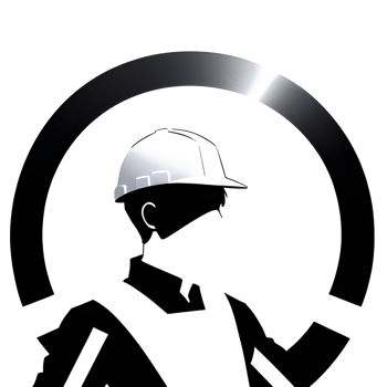Hard Working Man Silhouette Ai Generative png