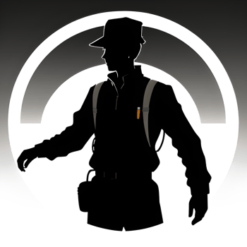 Hard Working Man Silhouette Ai Generative png