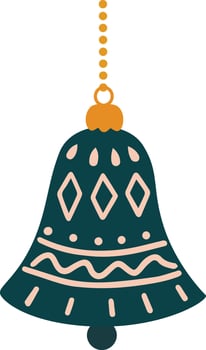 Christmas toy for decorating tree. vector