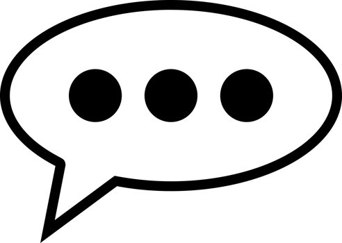 bubble message chat social media icon png