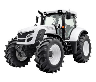 Tractor png isolated Tractor png Tractor agriculture tools transparent background AI generated