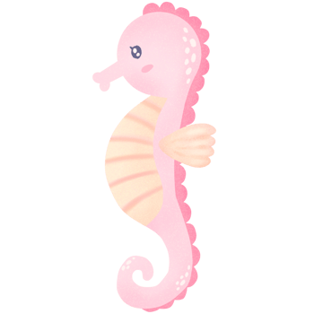 cute sea horse png