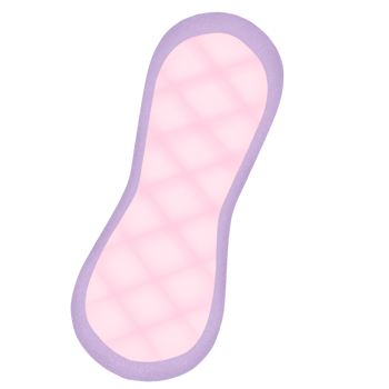 pink sanitary napkin png