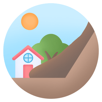 natural disaster landslide png