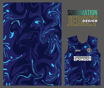 Vector jersey sports design for racing cycling football gaming motocross