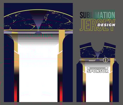 Vector jersey sports design for racing cycling football gaming motocross