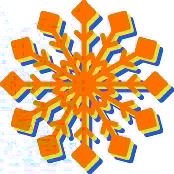 Snowflake Vector Icon