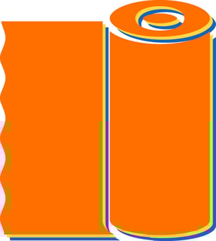 Plastic sheeting Vector Icon