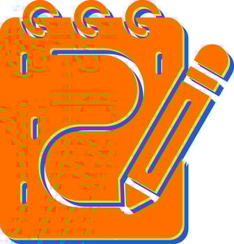 Sketching Vector Icon