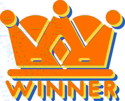 Winner Vector Icon