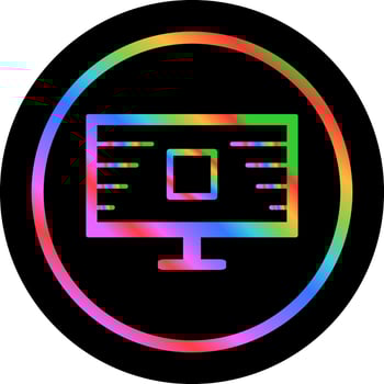 Online Information Vector Icon