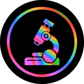Micro Scope Vector Icon