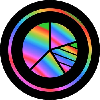 Pie Chart Vector Icon