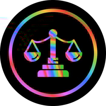 Justice Vector Icon