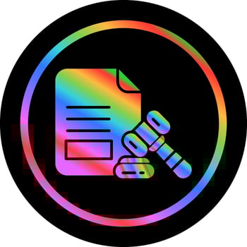 Legal Paper Vector Icon