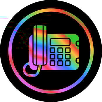 Telephone Vector Icon