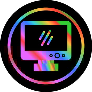 Monitor Vector Icon