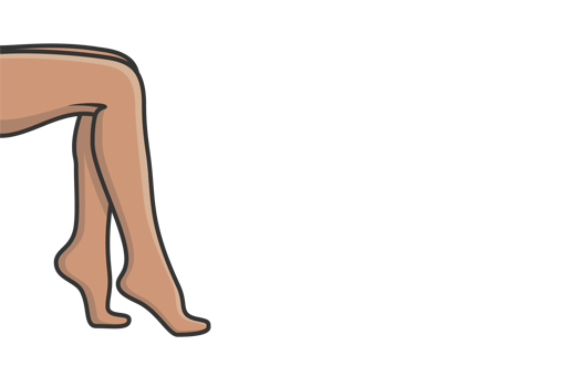 Human Feet Pair icon design. png