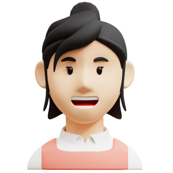 Pretty woman 3D Avatar Character Illustrations png
