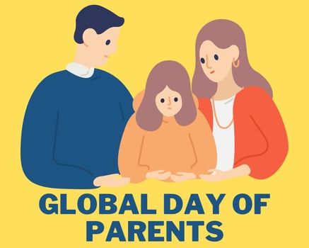 Global Day of Parents illustration vector
