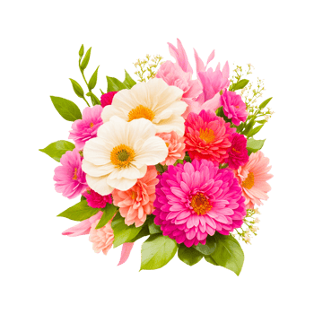 Flower bouquet transparent background png