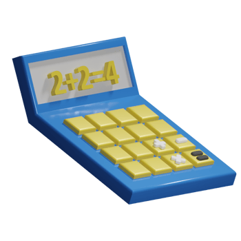 Back to School Preparation Education 3D rendering icon png