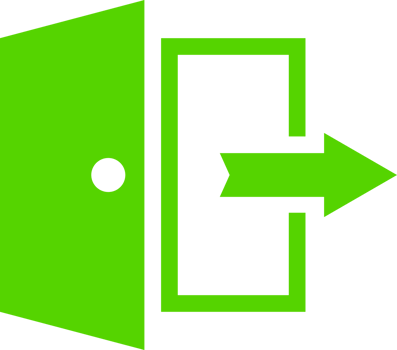 emergency exit door fire escape sign warning icon png