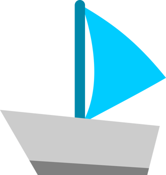 sailboat floating icon png