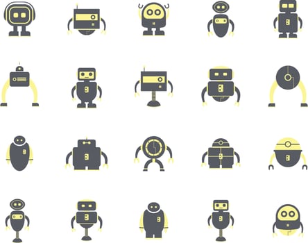 Robot Flat Design vector