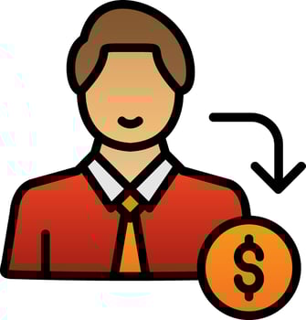 Salary Vector Icon Design