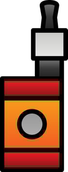 Electronic Cigar Vector Icon Design