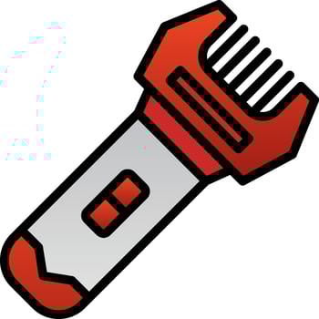 Trimmer Vector Icon Design