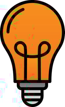 Bulb Vector Icon Design