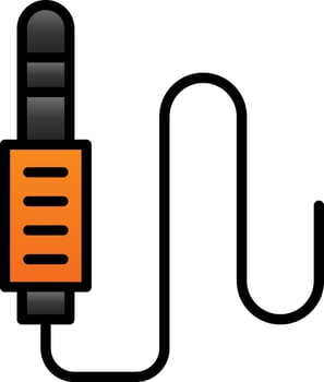 Audio Jack Vector Icon Design