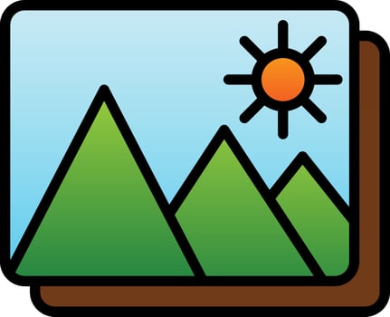 Album Vector Icon Design