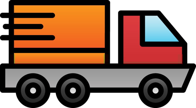 Freight Vector Icon Design