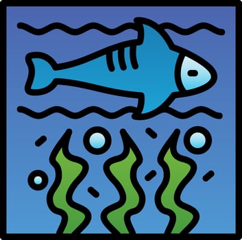 Sealife Vector Icon Design