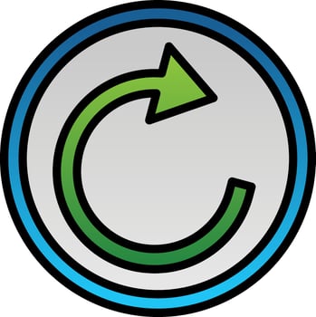Repeat Vector Icon Design