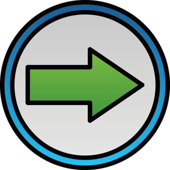 Right Arrow Vector Icon Design