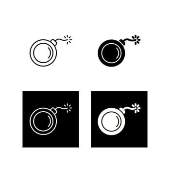 Bomb Vector Icon