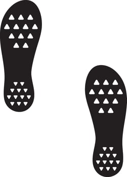 Footprint vector icon