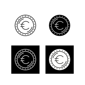 Euro Currency Vector Icon