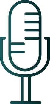 Microphone Vector Icon Design