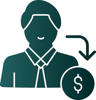 Salary Vector Icon Design