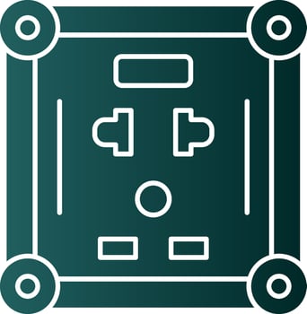 Socket Vector Icon Design