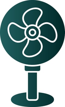 Fan Vector Icon Design