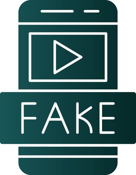 Fake News Vector Icon Design