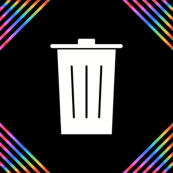 Trash Vector Icon