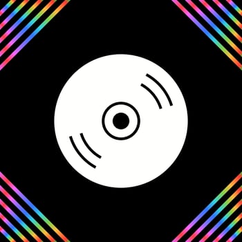 CD Vector Icon